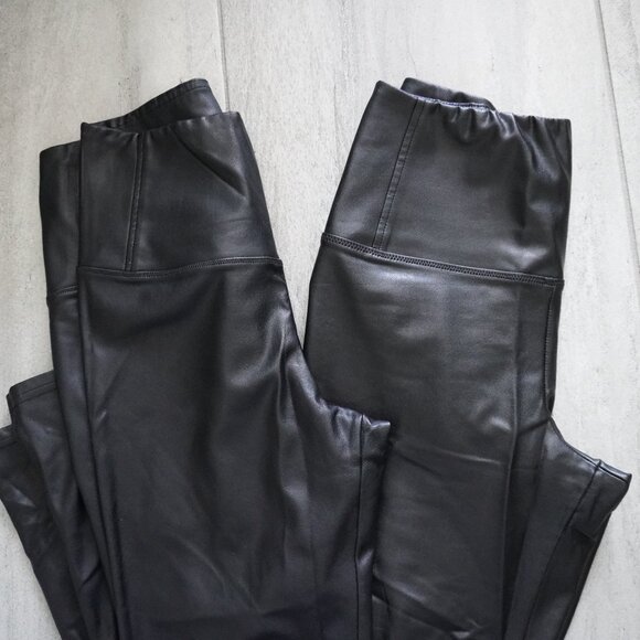 ALLSAINTS Faux Leather Leggings – Black – Size 4 (US) - Picture 3 of 7